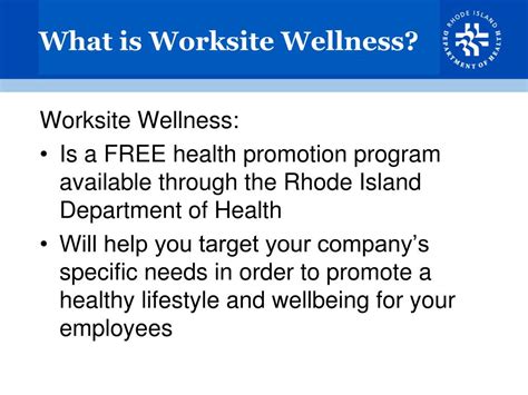 Worksite Wellness Specialist.